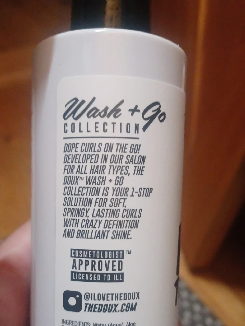 The Doux Fresh to Def Wash + Go Leave-In Curl Refresher — Read Description